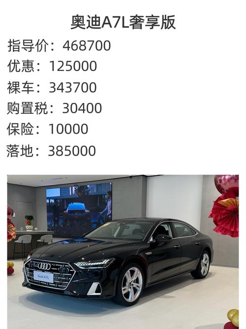奥迪a7落地价多少(奥迪a7落地价多少万,不同配置的价差和选购建议有哪些？)